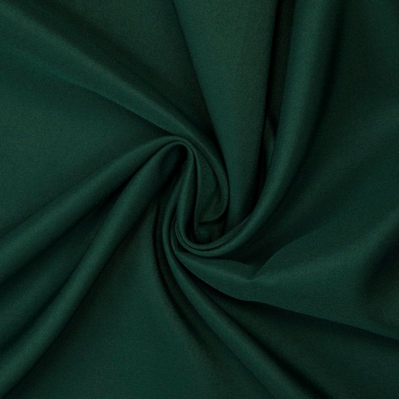 Gee Di Moda Round Tablecloth - 108 Inch Hunter Green Round Table Cloth for 48 to 72 Inch Round Tables - Heavy Duty Washable Fabric - for Buffet Table  Holiday Party  Dinner  Wedding & Baby Shower - Image 4