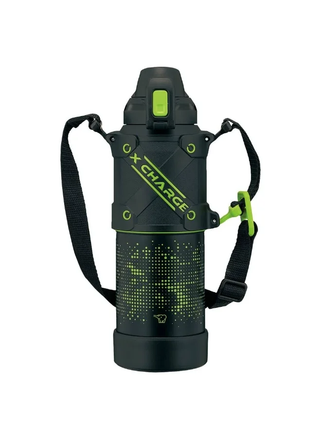 Zojirushi Zojirushi Stainless Steel Vacuum Bottle 1.0L, Lime Black