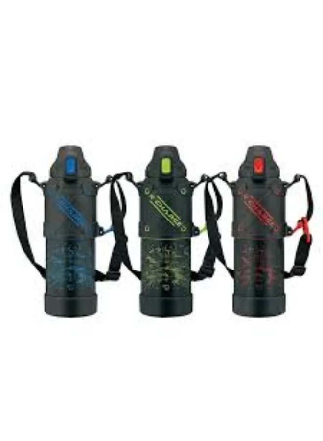 زوجيروشي Zojirushi Stainless Steel Vacuum Bottle 1.0L, Lime Black