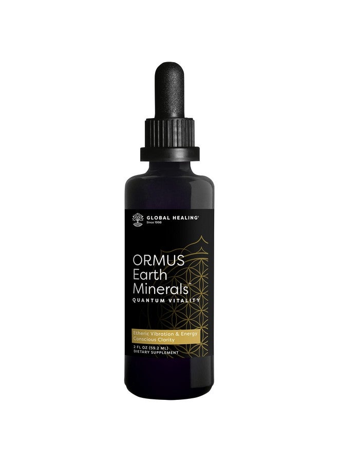 Global Healing Center ORMUS Earth Minerals - Liquid Gold, Platinum, Iridium Blend for Lucid Dreaming, Quantum Vitality and Mindful Meditation - More Bioavailable Than Monoatomic Gold - 2 Fl Oz - Image 1