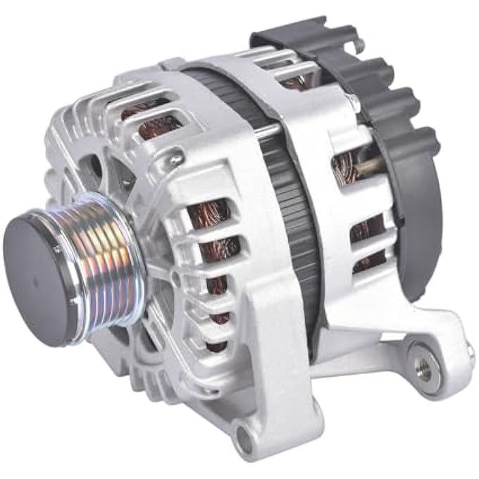 TEKKOAUTO Alternator Replacement for Chevy Trax 2015-2021 Cruze 2011 Encore 2013-2021 L4 1.4L 130A 12V CW 6-Groove 13597226 13577154 - Image 1
