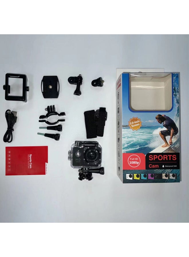 Neutral Outdoor Sports Camera Multi-function Sj4000 Waterproof Diving Bike Recorder Underwater Dv Vehicle Recorder - Image 2