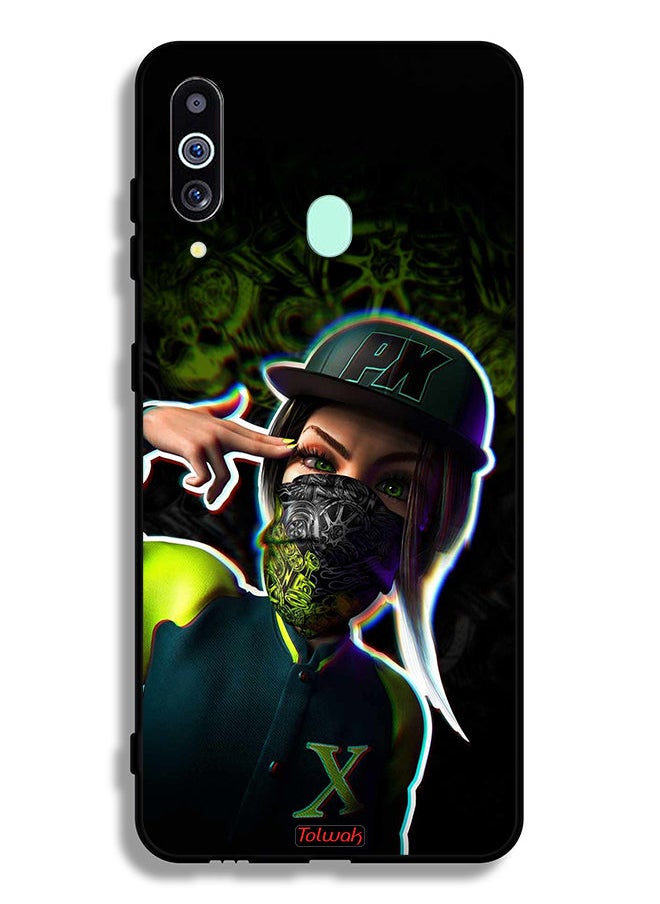 Tolwak Samsung Galaxy A60 Protective Case Cover Girls Aesthetic Art  - Image 1