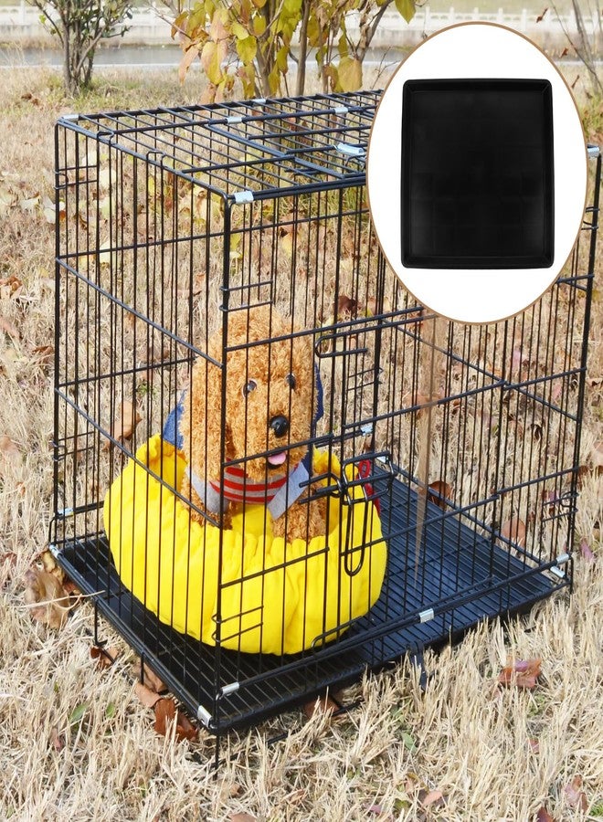 DEARMAMY Thick Plastic Pet Cage Tray Replacement Bottom Litter Potty Pan for Small Dog Crate Bunny Parrot Parakeet - Image 4