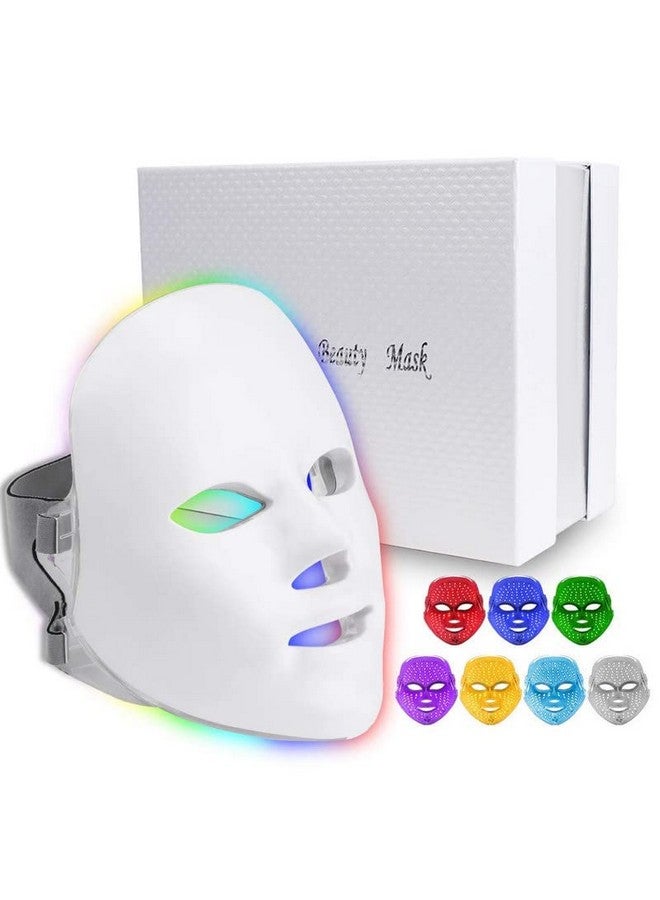 قناع علاج الضوء LED ضوء أزرق للوجه قناع علاج الضوء للوجه - Image 1