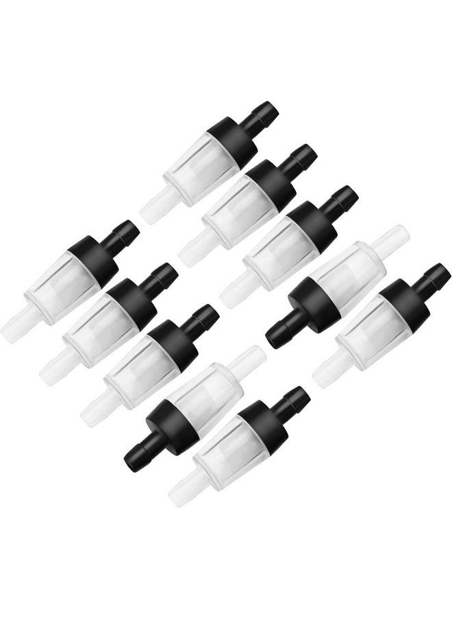Leinuosen Leinuosen 20 Pack Aquarium Air Pump Check Valves Plastic One Way Non-Return Check Valve Air Pump Accessories for Fish Tank, Black  - Image 2