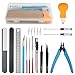 Bigstone 20 PCS Model Tool Kit Hobby Building Tools Set Modeler Basic Tools for Gundam Plastic Models Assembling Building Repairing and Fixing - Image 3