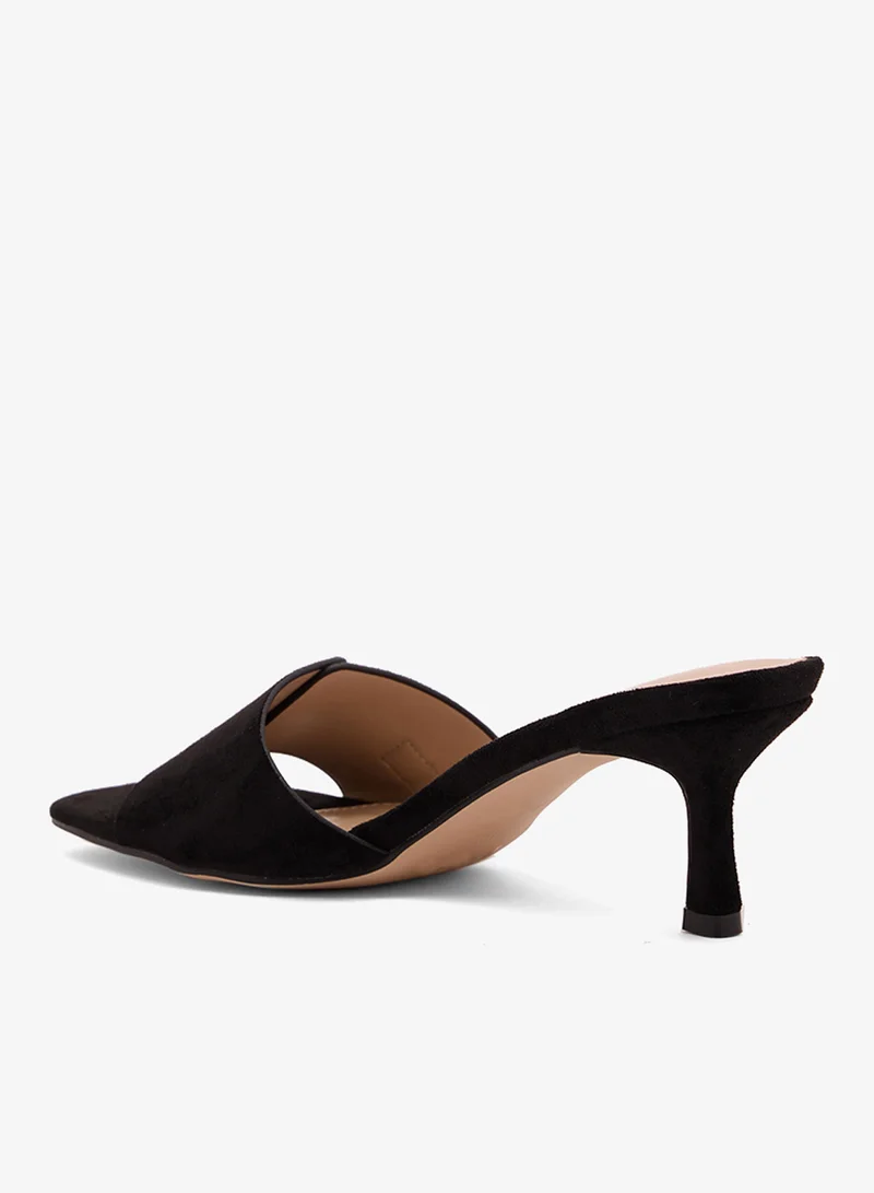 RAID  Suede Buckle Heeled Sandals for Women | Best Price UAE