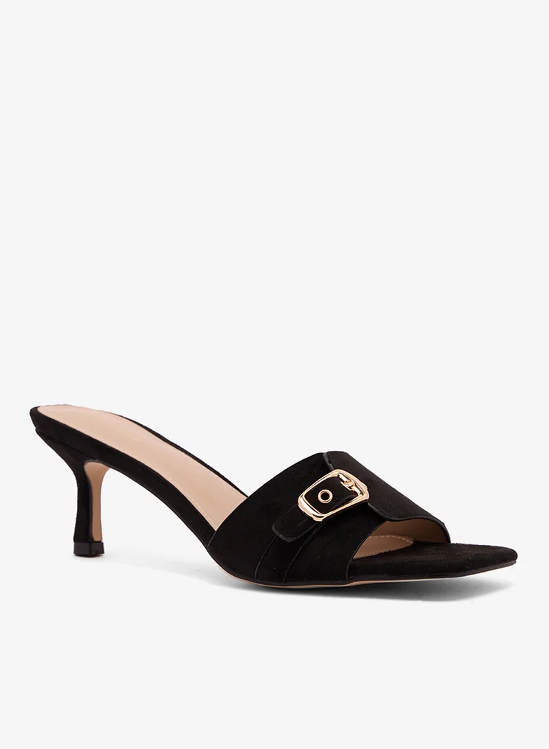 ريد صنادل أنيقة بكعب مفتوح من الأمام