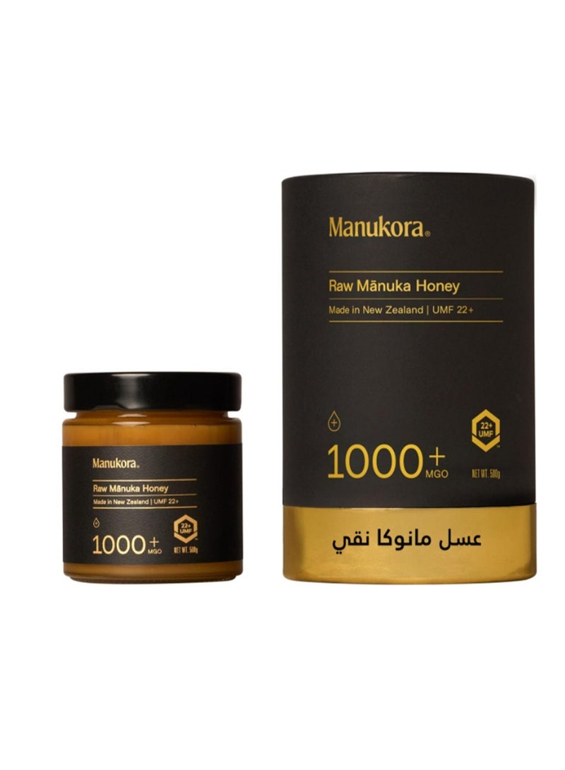 Manukora Honey Mgo 1000+ 500gm - Image 1