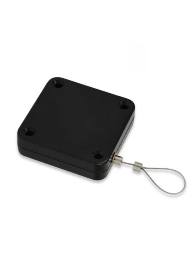 Generic Punch-Free Retractable Silent Door Closer with Steel Rope – Automatic Closing for Sliding & Swing Doors  - Image 1