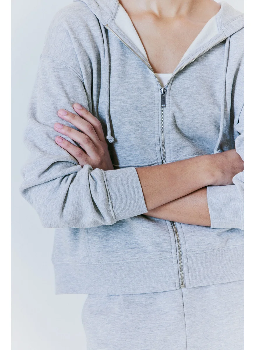 اتش اند ام Zip-Through Hoodie