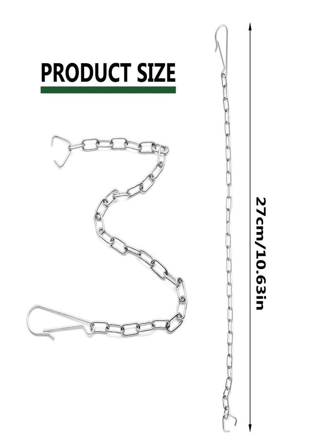 BokWin 3 PCS Toilet Handle Chain Stainless Steel, Toilet Flapper Chain Replacement Toilet Handle Lift Chain Fits Most Toilet Flappers - Image 2