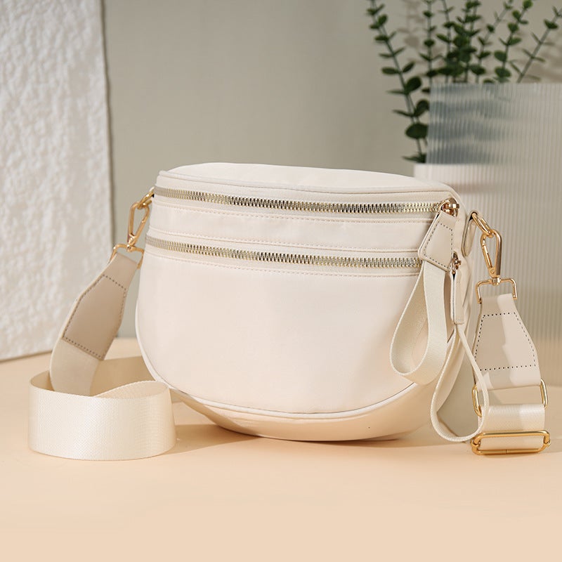 Women's Checkered Crossbody Bag Lightweight Casual Shoulder Bag - Image 3
