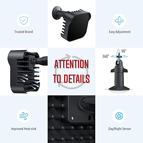 Tendelux DI20B IR Illuminator | Long Range Infrared Flood Light for Security Camera (Black, w/Power Adapter) - Image 4