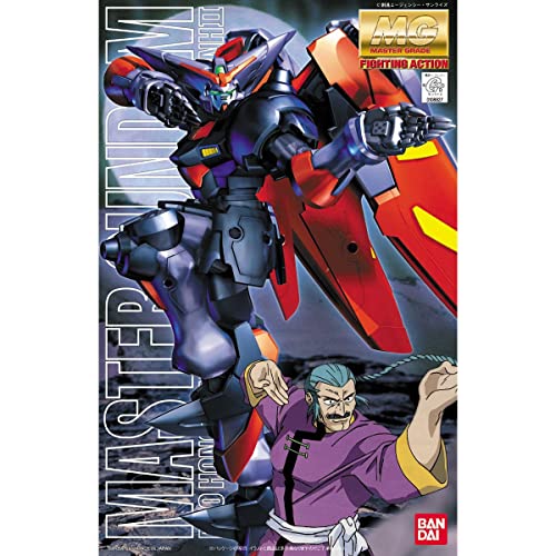 BANDAI SPIRITS MG Mobile Fighter G Gundam Master Gundam, 1/100 Scale, Color-coded Plastic Model - Image 5