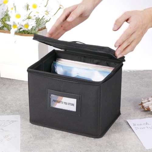 Yoseng Die Cut Organizer Box - Card Storage for Greeting, Birthday, Sports & Trading Cards, Photos - Image 5
