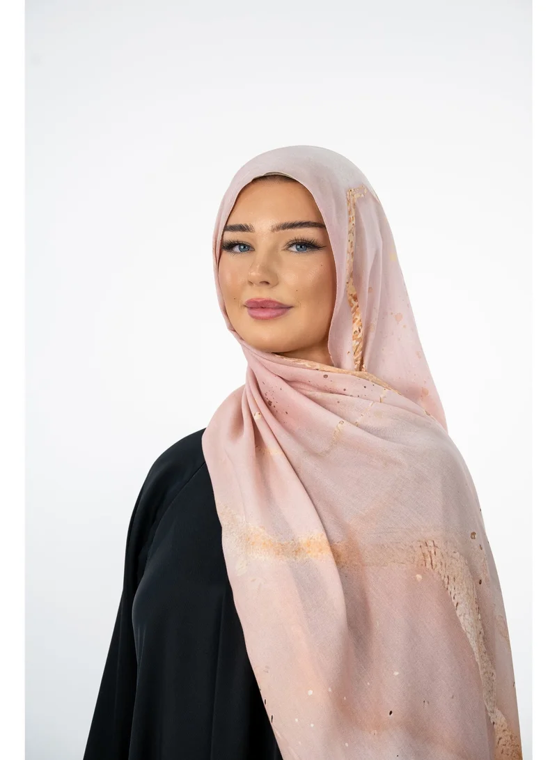 اوفيليا حجاب مودال فاخر مطبوع للنساء | وشاح ناعم وخفيف الوزن يسمح بمرور الهواء | مناسب للارتداء اليومي والمناسبات