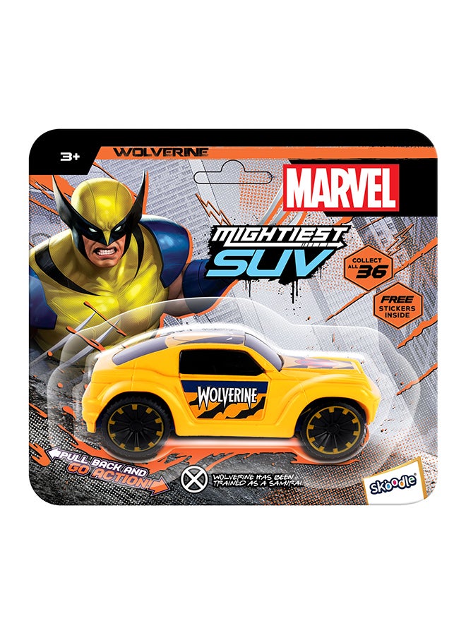 MARVEL سكودل سحب للخلف أقوى سيارة دفع رباعي وولفرين - Image 1