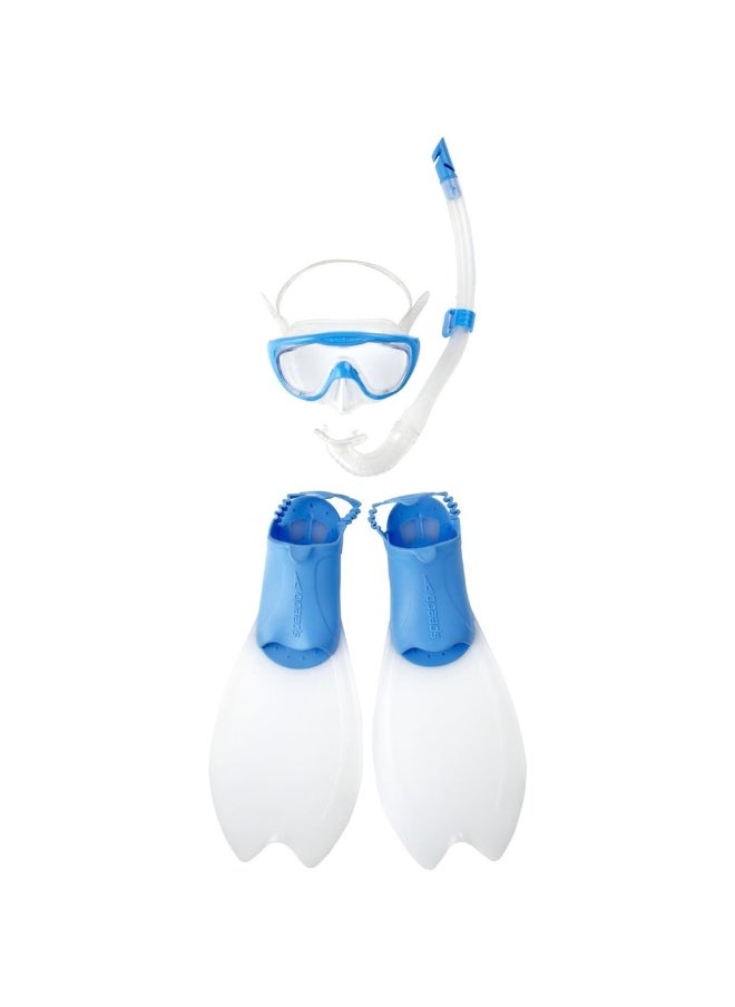 speedo Speedo Glide Junior Scuba Set Size 31/33 Blue - 9038  - Image 1