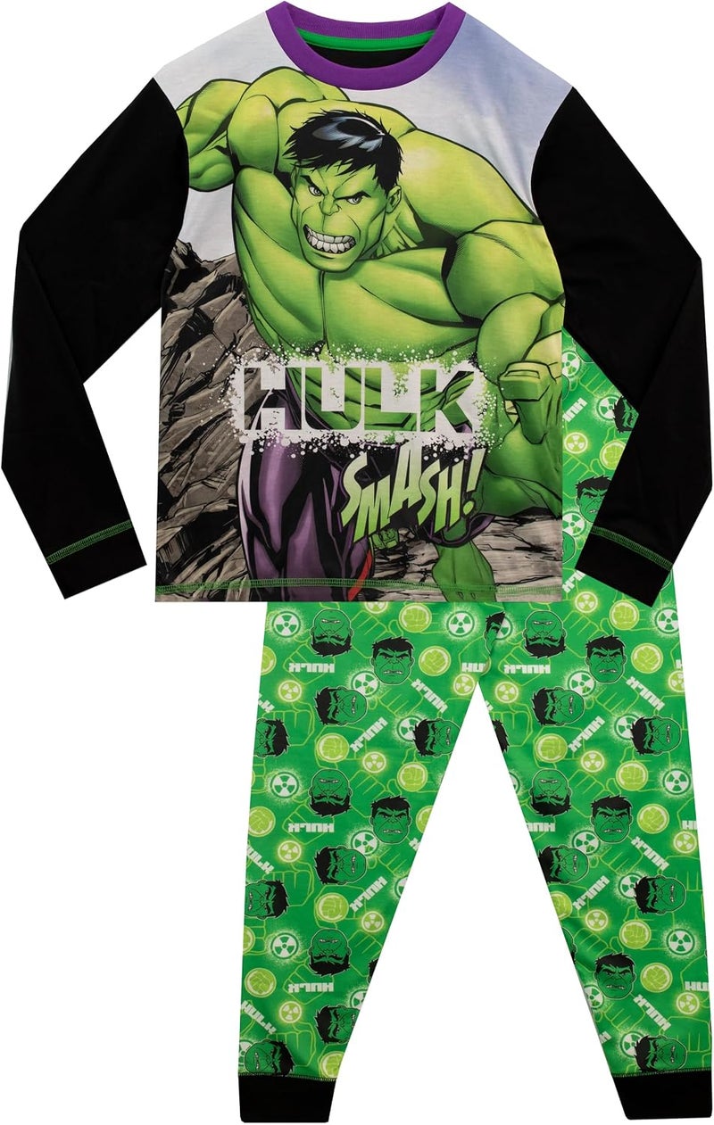 Marvel Boys' The Incredible Hulk Pajamas Set - Image 1