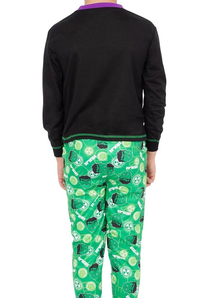 Marvel Boys' The Incredible Hulk Pajamas Set - Image 5