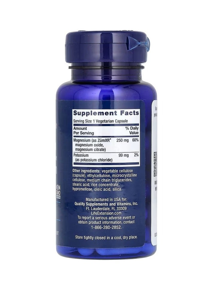 لايف إكستنشن بوتاسيوم مع مغنيسيوم ممتد المفعول، 60 كبسولة نباتية - Image 2