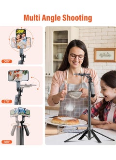 Generic Y19 Selfie Stick ,Phone Tripod  71 inch Tall Cell Phone Holder with Detachable Wireless Remote for Recording, Video and Picture, Phone Stand for Phones  - Image 5