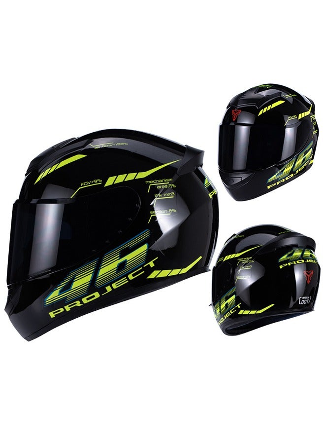 Generic Motorcycle Helmet Full Face Cover  - Image 2