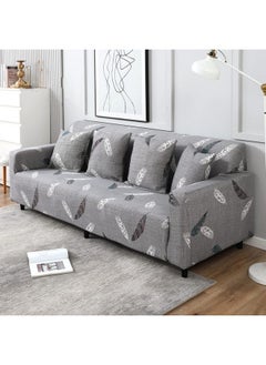 Hokipo Elastic Stretchable Sofa Cover 4 Seater (New-4096-D1) - Grey - pzsku/ZB210D245721AAB179AF4Z/45/_/1738306709/cff0e2b8-5ced-41c4-bed1-1d88d4d7ce91