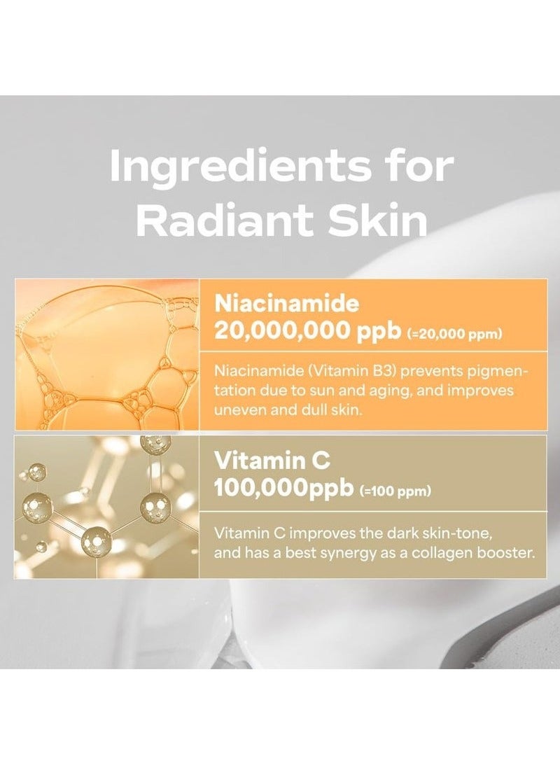 SUNGBOON EDITOR Deep Collagen Niacin-Vita C Overnight Mask 37gx4ea | Real Collagen Face Mask with Niacinamide and Vitamin C | Real Collagen 2,160,000PPB | Glass Skin Korean Skincare - Image 2