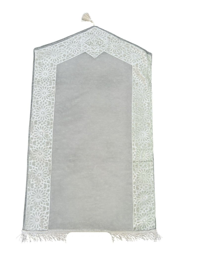 Sky Shine Ultra Soft Foam Padded Prayer Mat – Luxury Anti-Slip Sajjadah for Men & Women | Thick, Comfortable, Foldable Islamic Prayer Rug – Model 7006 - Image 1