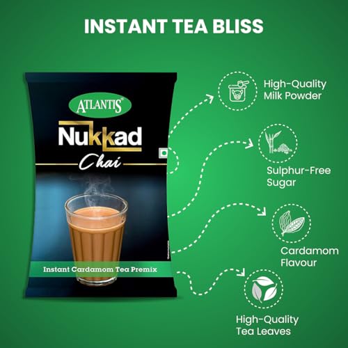 ATLANTIS 3 In 1 Nukkad Instant Chai Tea Premix Powder 1 Kg For Vending Machine - Image 4
