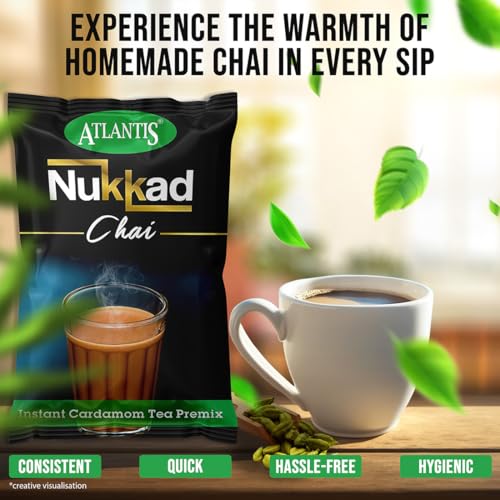 ATLANTIS 3 In 1 Nukkad Instant Chai Tea Premix Powder 1 Kg For Vending Machine - Image 3