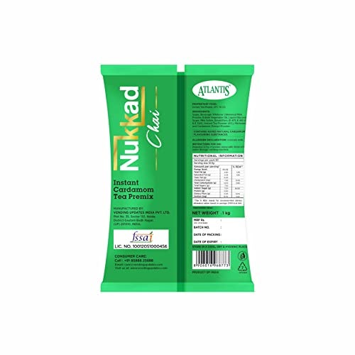 ATLANTIS 3 In 1 Nukkad Instant Chai Tea Premix Powder 1 Kg For Vending Machine - Image 2
