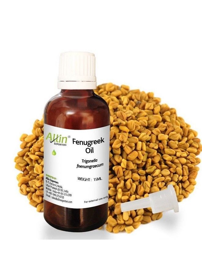 Allin Exporters Fenugreek Oil (Co2 Extraction) 100% Pure Natural & Undiluted 15 Ml  - Image 2
