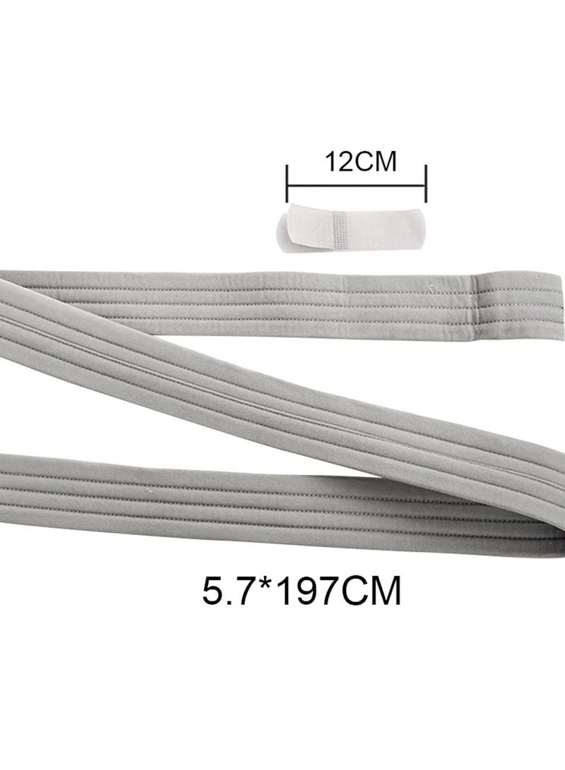 ماسكابوني حمالة ذراع طبية مريحة وخفيفة الوزن وقابلة للتعديل مقاس 71 انش/180 سم، حزام دعم الذراع الطبي الفعال للاساور الدوارة الممزقة والذراع والمعصم واليد والكوع والكسر - Image 5