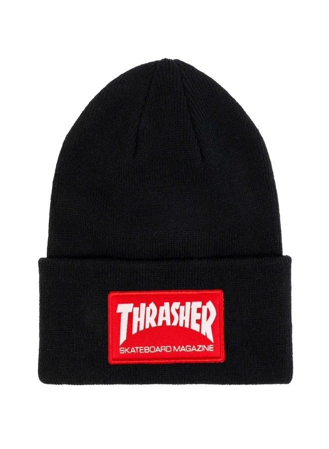 Skate Mag Patch Beanie by Thrasher