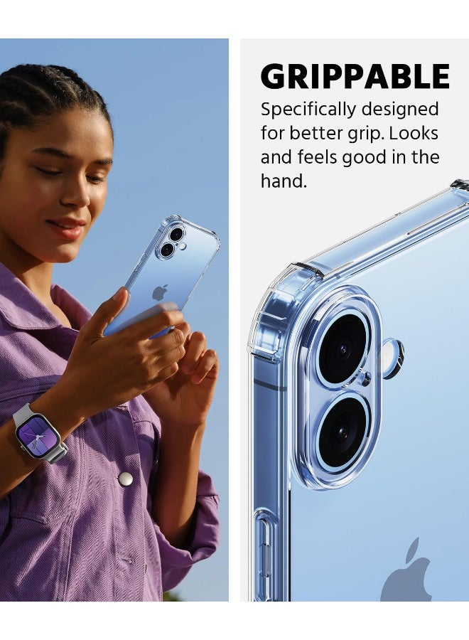 Compatible with iPhone 17 Case, Ultra Slim Thin Flexible Clear TPU, Scratch-Resistant Gel Rubber Soft Skin Silicone Case Cover for iPhone 17 6.3 inch, Clear - Image 4