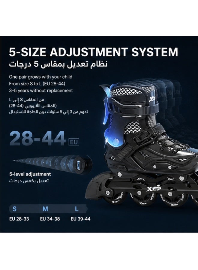 XTEP Roller Skates, Adult Skates, University Club, Boys and Girls, Adult Beginner Amateur, Roller Skating, Inline Skates, Ice Skating - Image 4