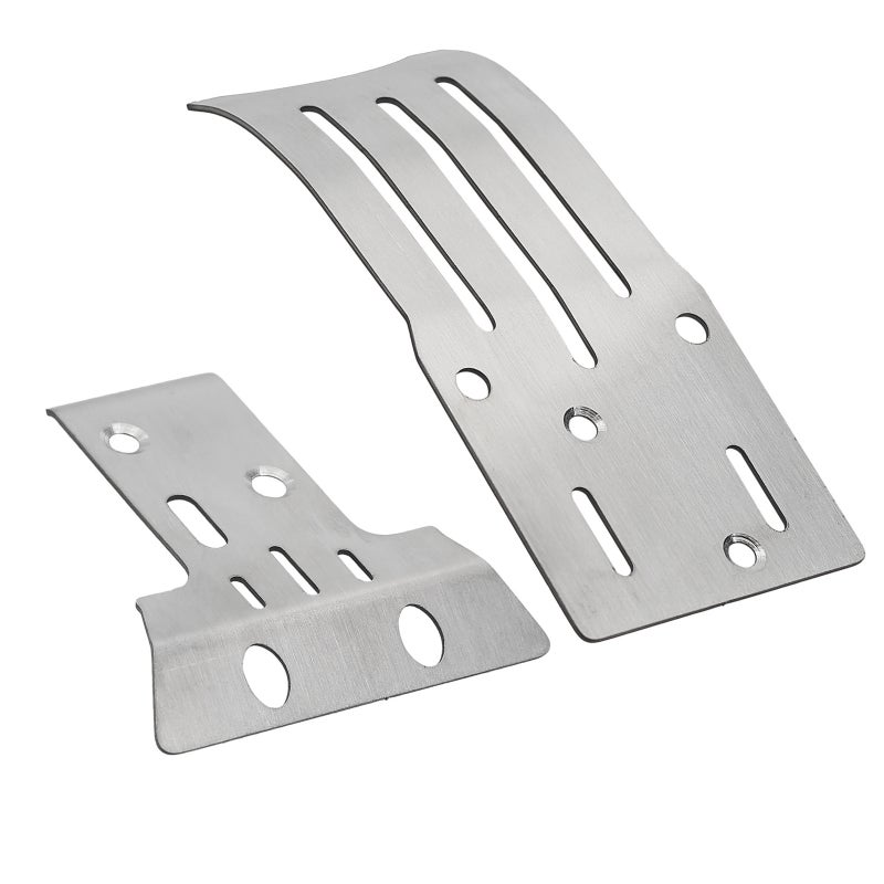 Steel Front and Rear Chassis Armor for Tamiya BB01 BBX 1/10 Remote Control Car Upgrade Parts - Image 4