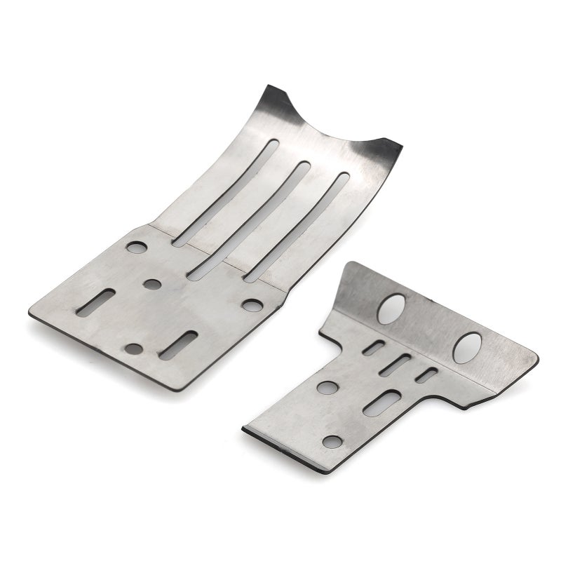 Steel Front and Rear Chassis Armor for Tamiya BB01 BBX 1/10 Remote Control Car Upgrade Parts - Image 5