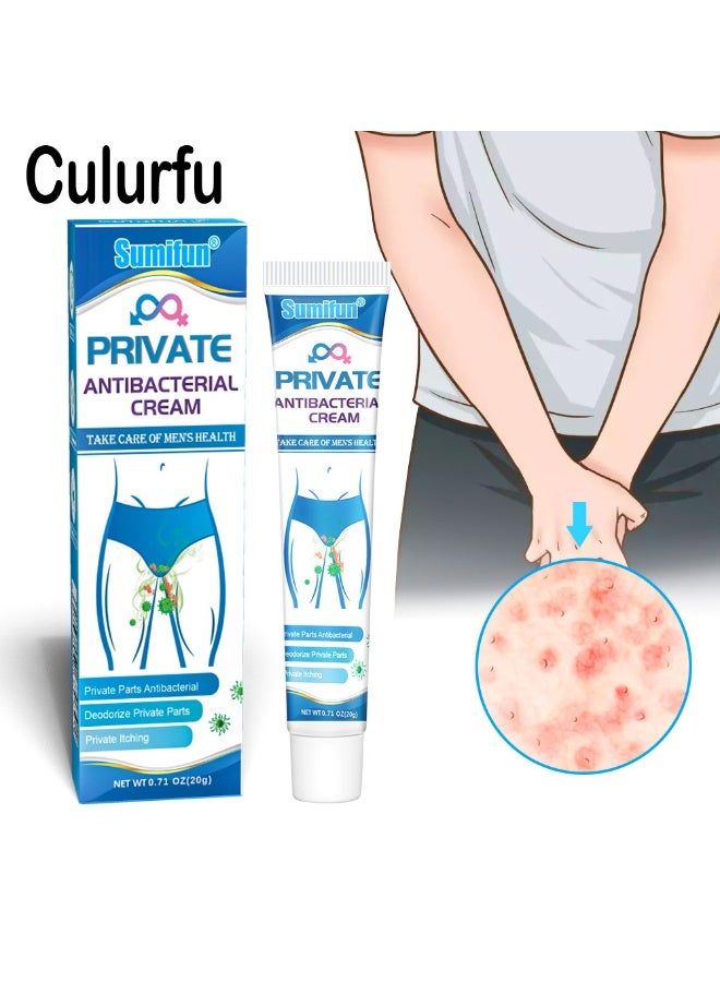 Private Care Cream for Men – Gentle Intimate Skin Care Ointment for Daily Comfort & Fresh Feeling