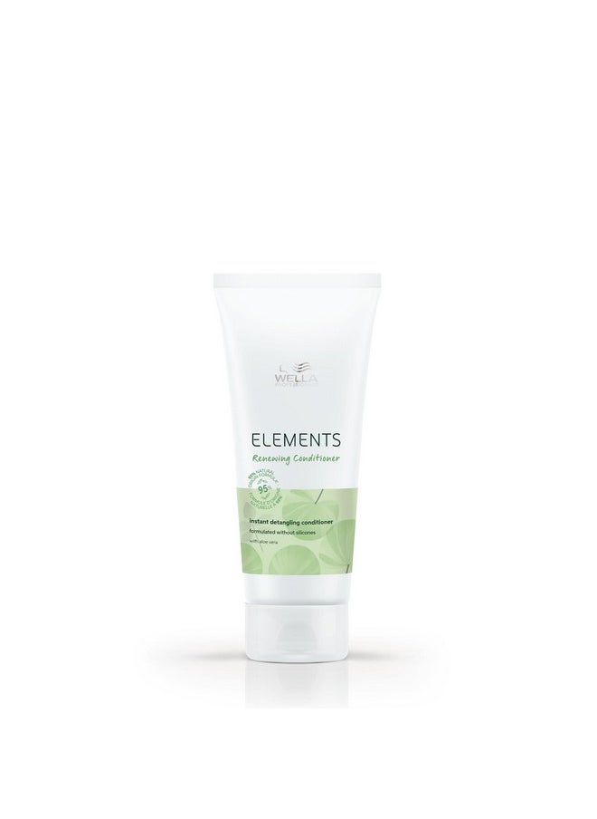 Wella Professionals Wella Professionals Elements Gentle Renewing Conditioner| Gentle, Silicone-Free | Instant Detangling Conditioner| For All Hair Types| 6.7 Fl Oz  - Image 1