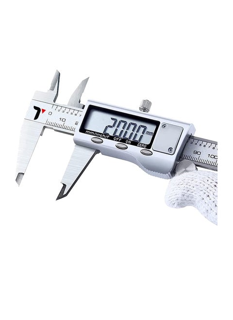 Digital Caliper 6 inch Micrometer with Large LCD Screen Inch and Millimeter Conversion Vernier Caliper Scale Measuring Tool for Household