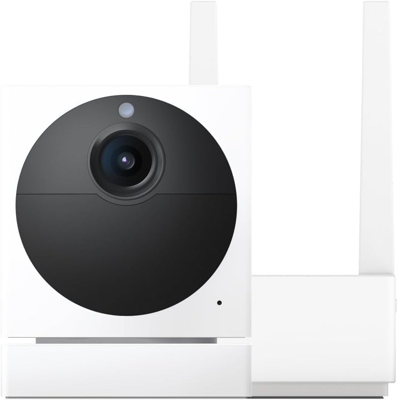 Wyze Cam Outdoor Starter Bundle v2 (1 Camera + Base Station) - 1080p HD Wireless Home Security Camera, Battery-Powered, IP65 Rated, Color Night Vision, 2-Way Audio, Compatible with Alexa & Google - Image 1