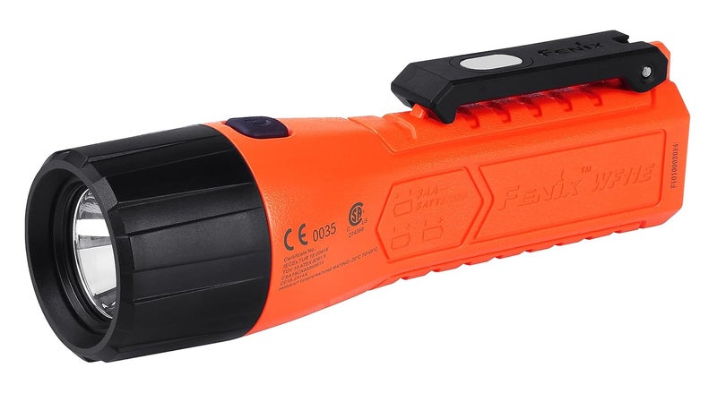 Fenix WF11E LED Intrinsically Safe Torch FLP Flameproof ATEX Approved in Zones 0 1 2 20 21 22 Around Gases IIA IIB IIC 200 Lumens Runs on 3AA Batteries ExplosionProof Flame Proof - Image 1