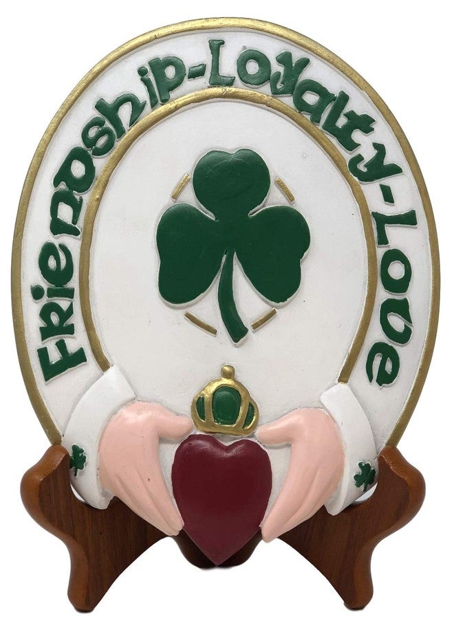 BANBERRY DESIGNS Walnut Folding Wood Easels - Display Plate Stands - Premium Quality - 5" H - Set of 3 Pieces - Image 3