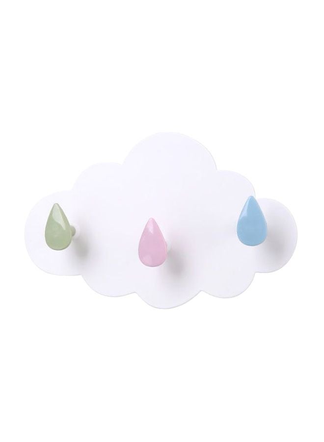 NIBEMINENT Qiangtie Cloud Shaped Hook White 23x14.5centimeter - Image 1