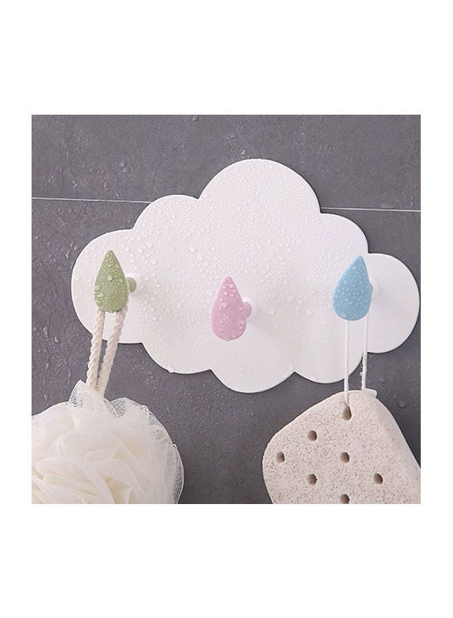 NIBEMINENT Qiangtie Cloud Shaped Hook White 23x14.5centimeter - Image 3